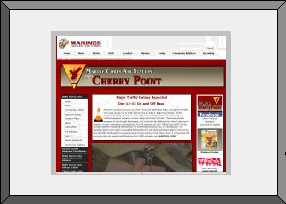 A link to MCAS Cherry Point website